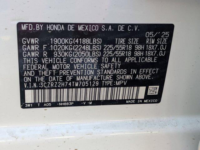 new 2026 Honda HR-V car, priced at $33,400