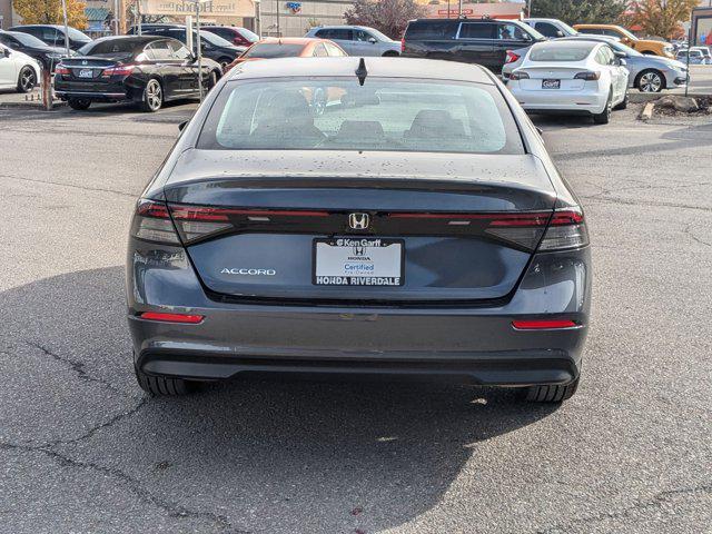 used 2024 Honda Accord car, priced at $26,884