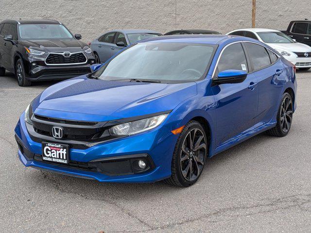 used 2021 Honda Civic car, priced at $19,630