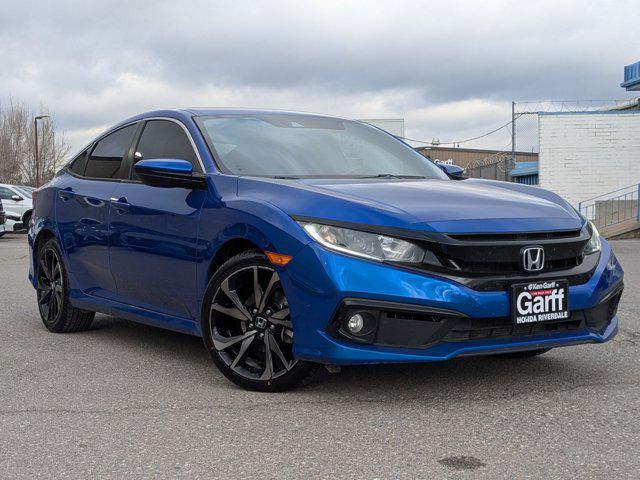 used 2021 Honda Civic car, priced at $19,630