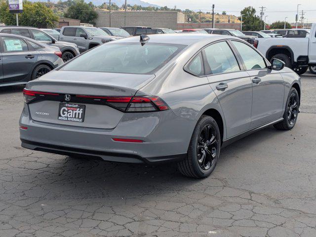 new 2025 Honda Accord car, priced at $30,875