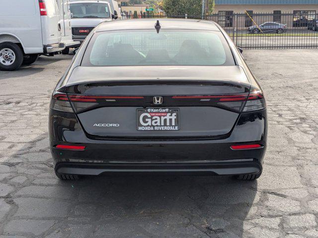 new 2025 Honda Accord car, priced at $28,445