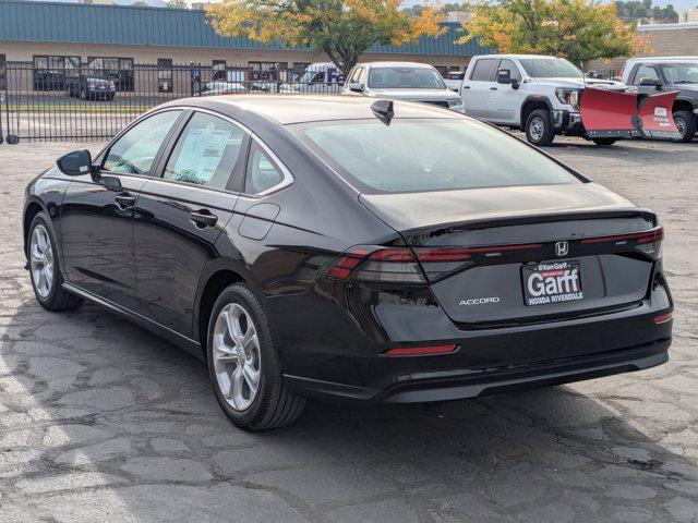 new 2025 Honda Accord car, priced at $28,445