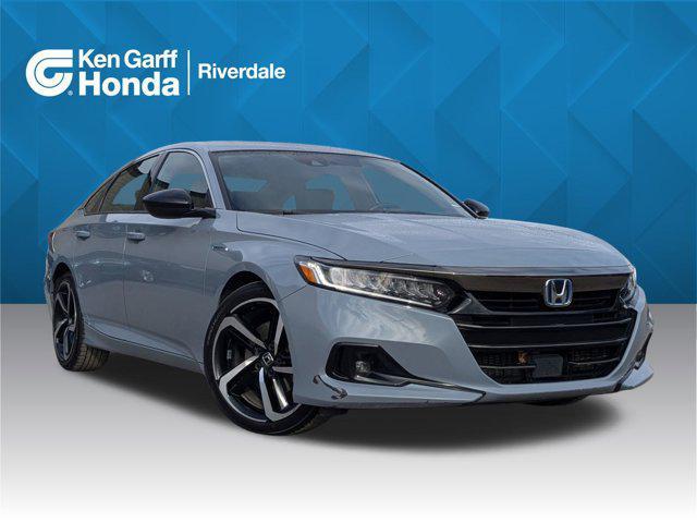 used 2022 Honda Accord Hybrid car, priced at $26,261