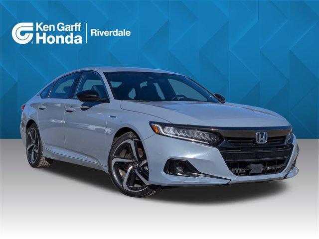 used 2022 Honda Accord Hybrid car, priced at $24,419