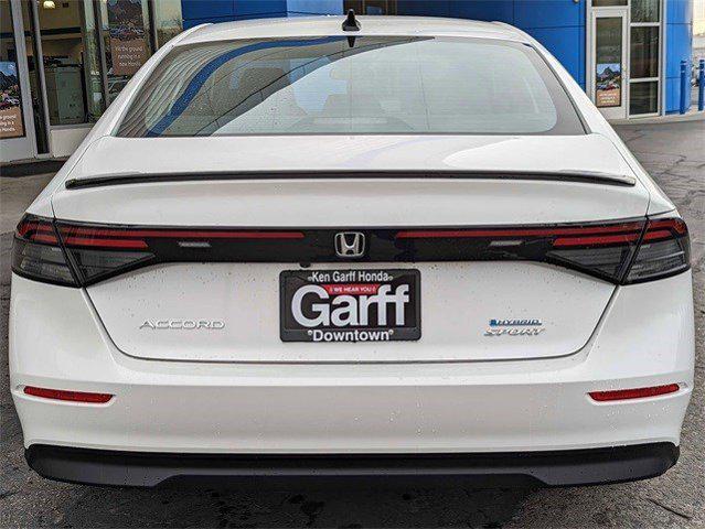 new 2024 Honda Accord Hybrid car, priced at $33,052