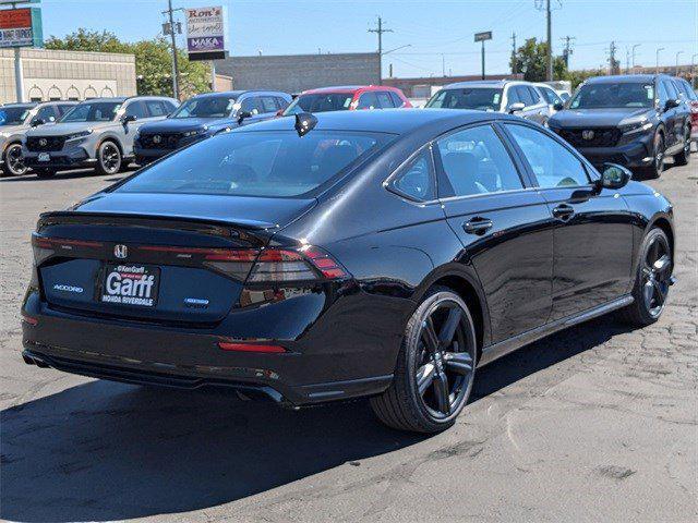 new 2024 Honda Accord Hybrid car, priced at $34,370