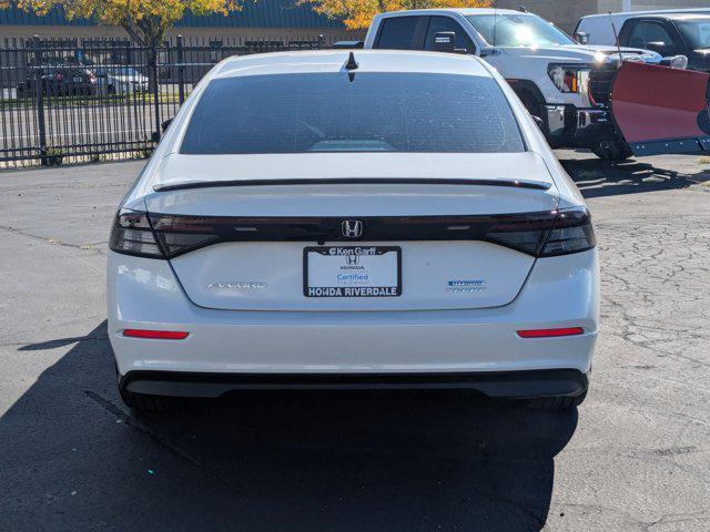 used 2023 Honda Accord Hybrid car, priced at $27,944