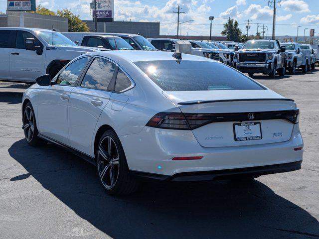 used 2023 Honda Accord Hybrid car, priced at $27,944