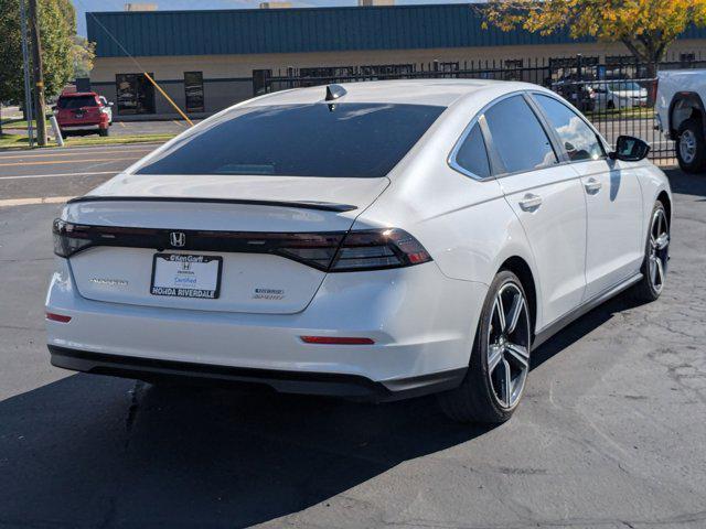 used 2023 Honda Accord Hybrid car, priced at $27,944