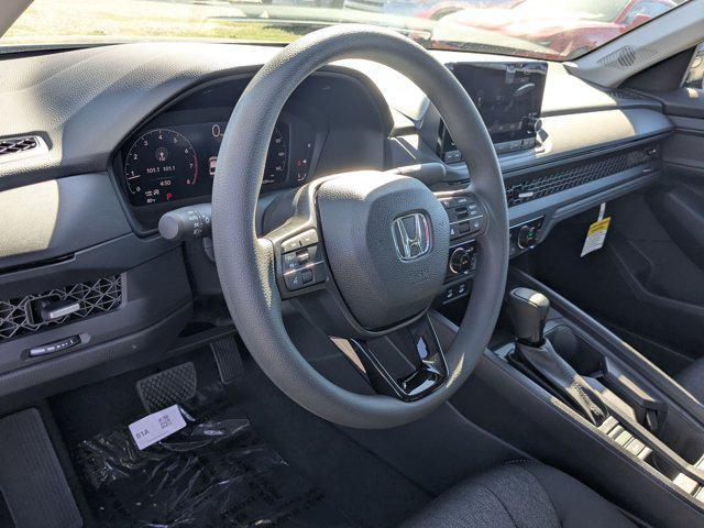 new 2025 Honda Accord car, priced at $30,420