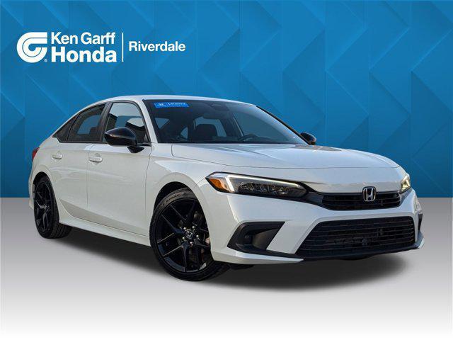 used 2022 Honda Civic car, priced at $24,365