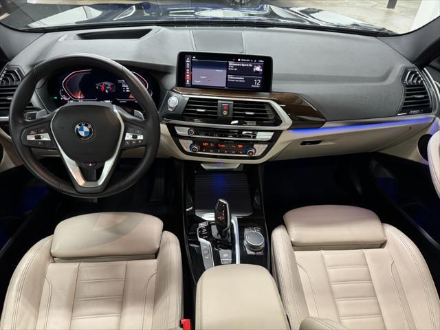 used 2021 BMW X3 car, priced at $34,900