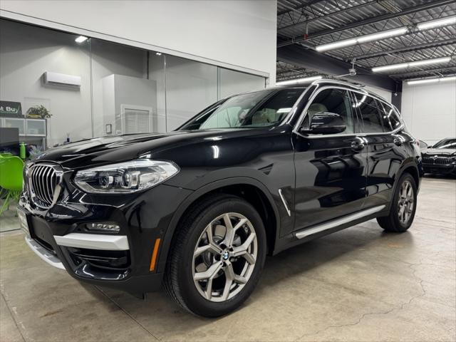 used 2021 BMW X3 car, priced at $34,900