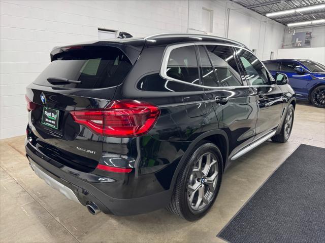 used 2021 BMW X3 car, priced at $34,900