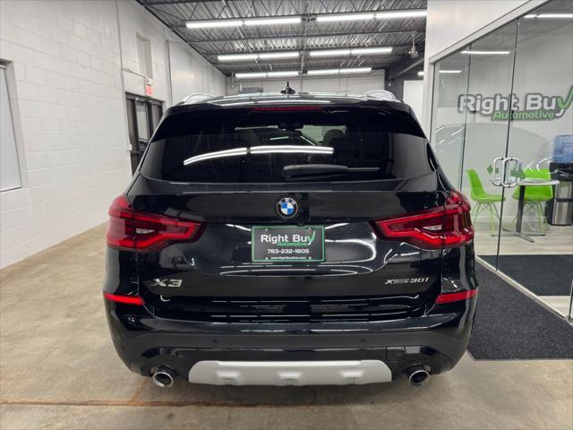 used 2021 BMW X3 car, priced at $34,900