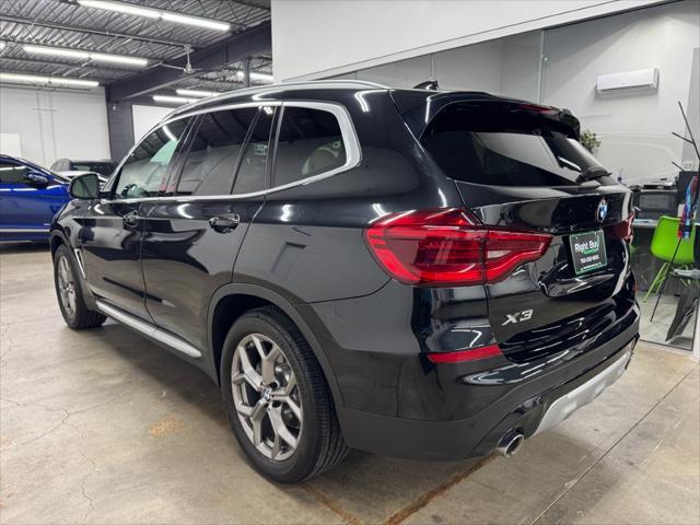 used 2021 BMW X3 car, priced at $34,900