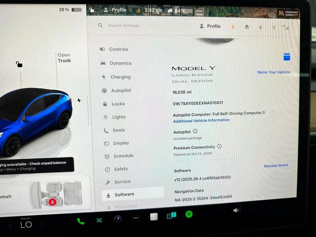 used 2022 Tesla Model Y car, priced at $31,771