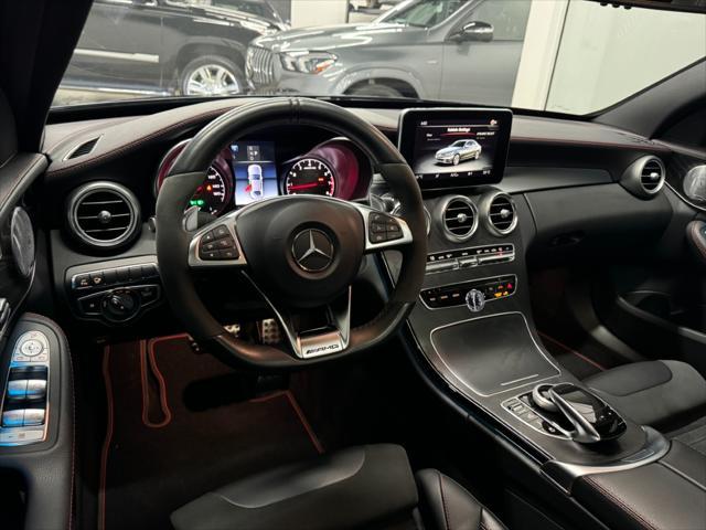 used 2018 Mercedes-Benz AMG C 43 car, priced at $37,408