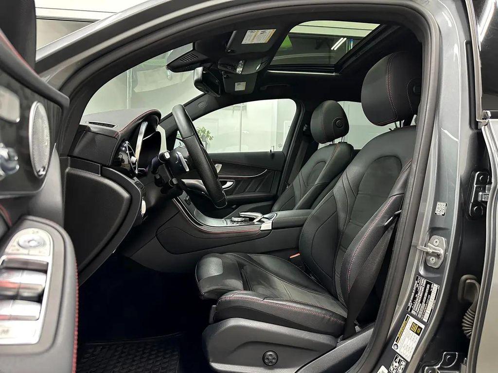 used 2017 Mercedes-Benz AMG GLC 43 car, priced at $23,989