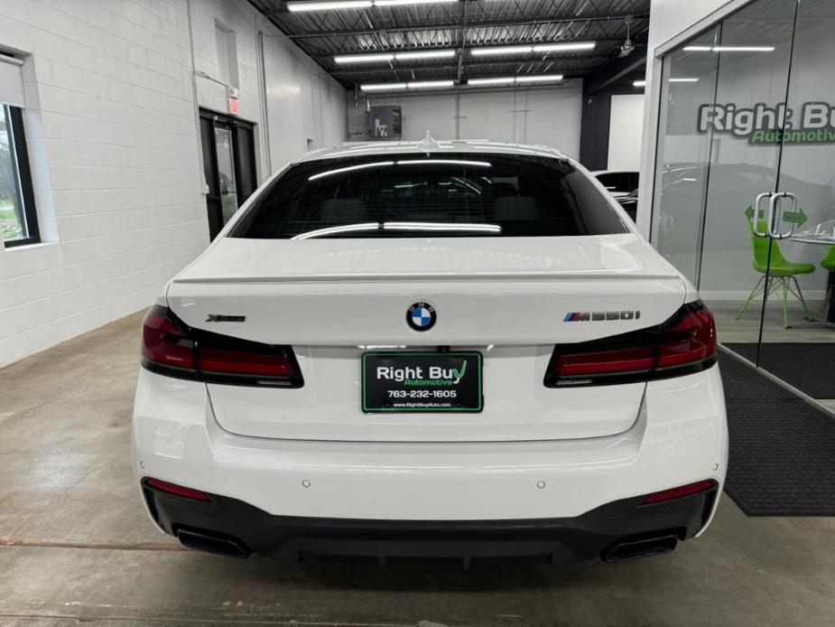 used 2021 BMW M550 car, priced at $49,994