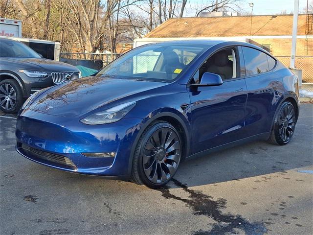 used 2022 Tesla Model Y car, priced at $31,000