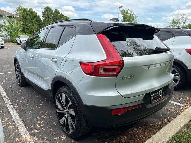 used 2021 Volvo XC40 Recharge Pure Electric car, priced at $26,000
