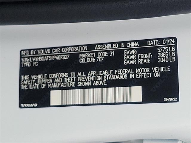new 2024 Volvo S90 Recharge Plug-In Hybrid car, priced at $78,495