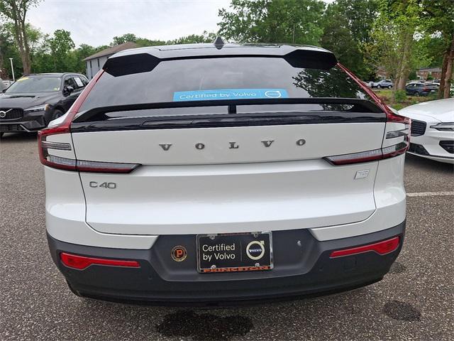 used 2022 Volvo C40 Recharge Pure Electric car, priced at $31,750