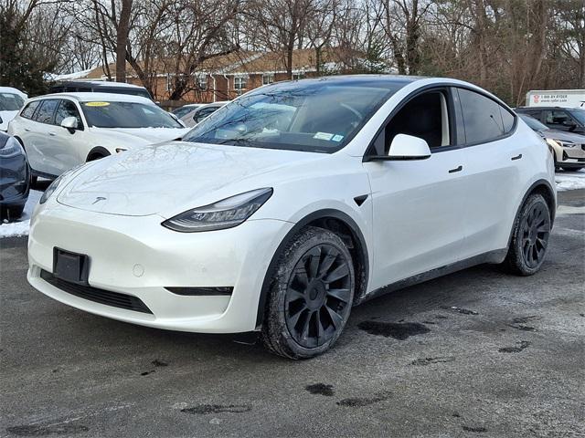 used 2021 Tesla Model Y car, priced at $29,500