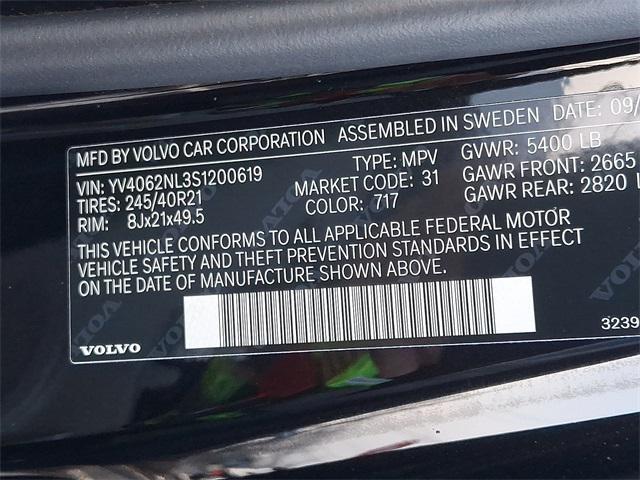 new 2025 Volvo V90 Cross Country car, priced at $67,950