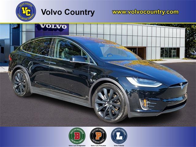 used 2018 Tesla Model X car, priced at $31,500