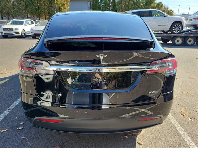 used 2018 Tesla Model X car, priced at $31,500