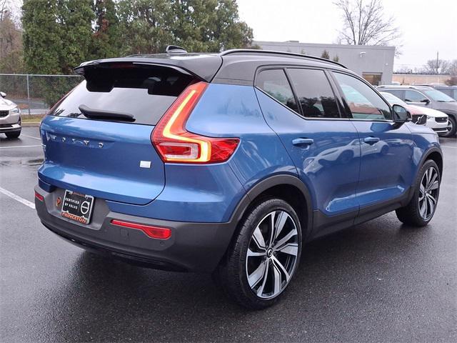 used 2021 Volvo XC40 Recharge Pure Electric car, priced at $27,750