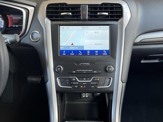 used 2020 Ford Fusion car, priced at $21,982