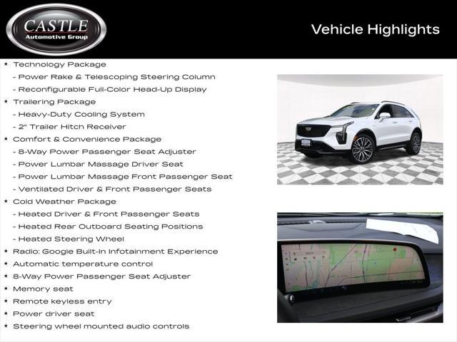 used 2025 Cadillac XT4 car, priced at $47,999