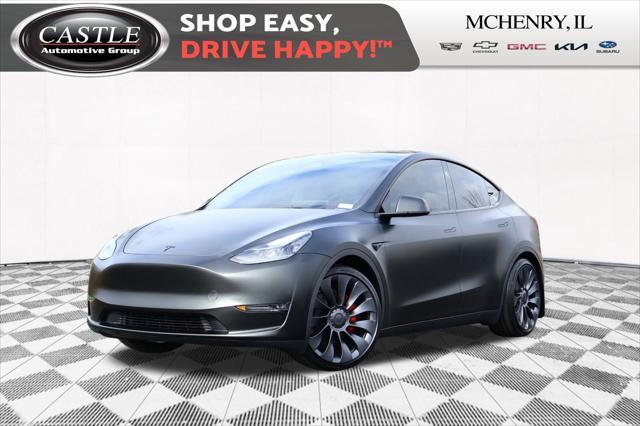 used 2024 Tesla Model Y car, priced at $44,855