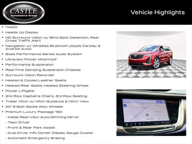 used 2024 Cadillac XT6 car, priced at $51,999