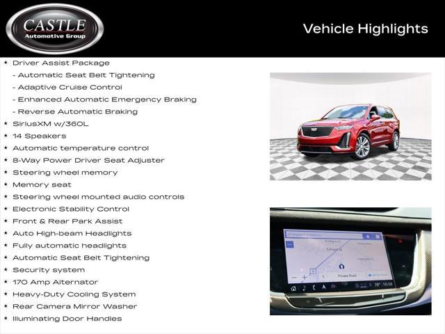 used 2024 Cadillac XT6 car, priced at $51,999