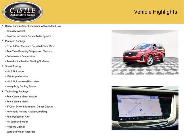 used 2024 Cadillac XT6 car, priced at $54,997
