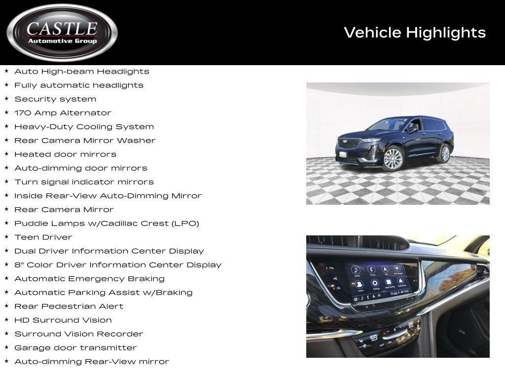 used 2022 Cadillac XT6 car, priced at $35,399
