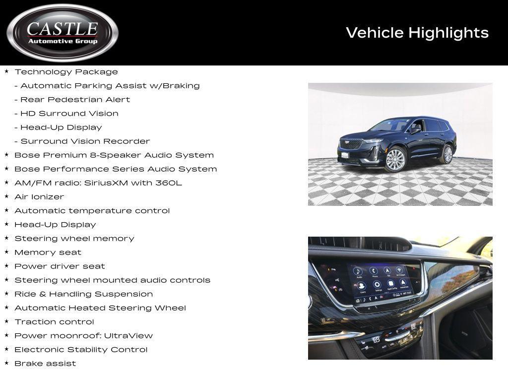 used 2022 Cadillac XT6 car, priced at $35,399