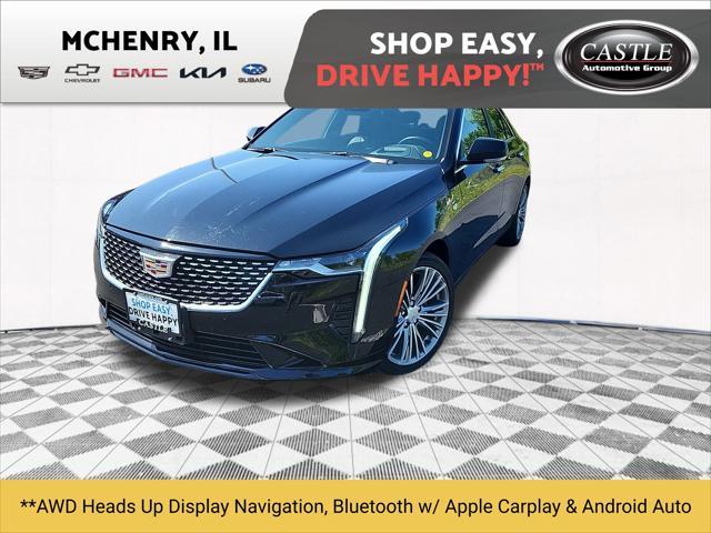 used 2022 Cadillac CT4 car, priced at $34,188