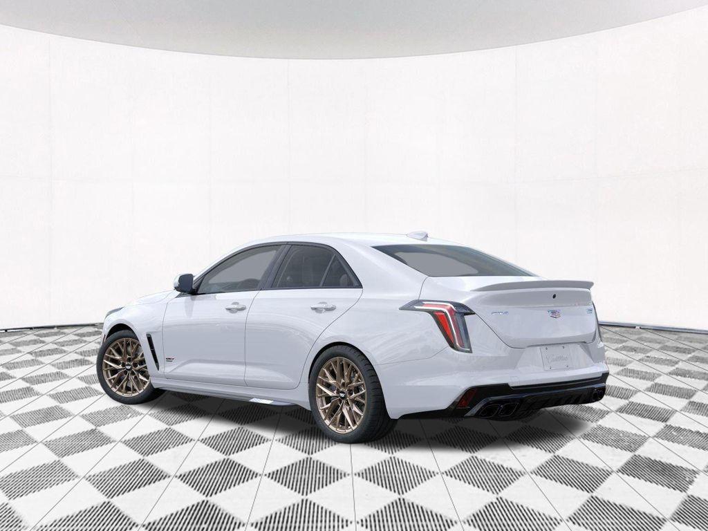 new 2026 Cadillac CT4-V car, priced at $79,790