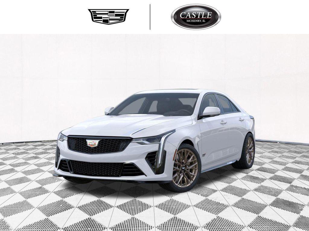new 2026 Cadillac CT4-V car, priced at $79,790
