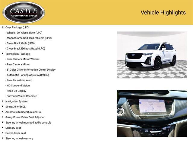 used 2023 Cadillac XT6 car, priced at $46,830