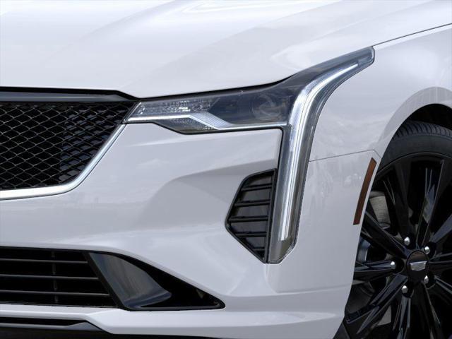 new 2025 Cadillac CT4 car, priced at $44,185