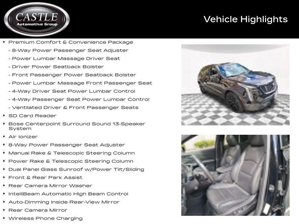 used 2022 Cadillac XT4 car, priced at $30,730