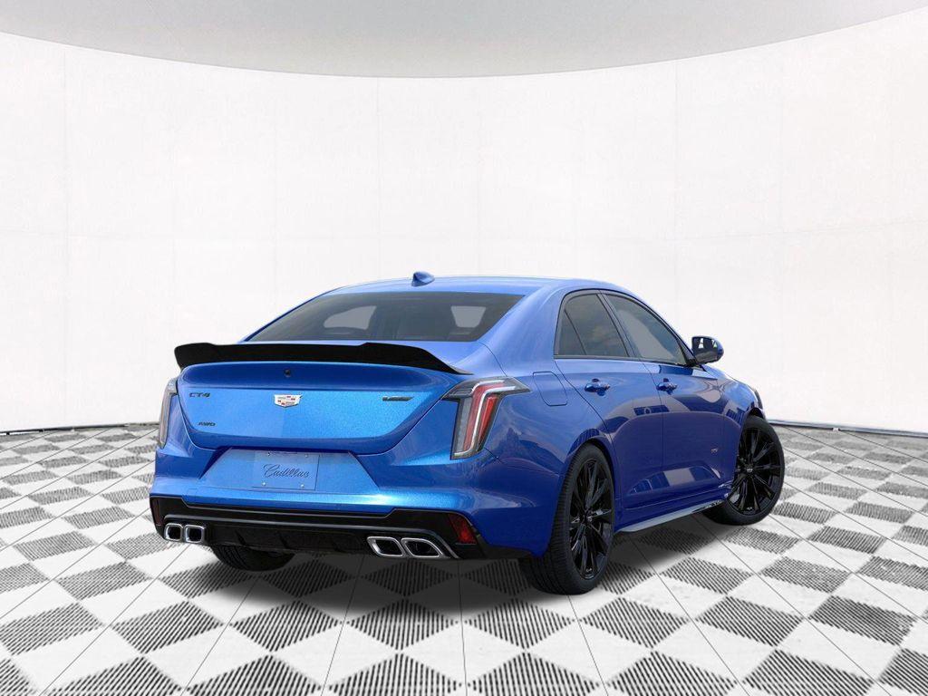new 2025 Cadillac CT4-V car, priced at $57,855