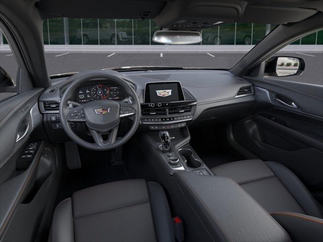 new 2025 Cadillac CT4-V car, priced at $57,425